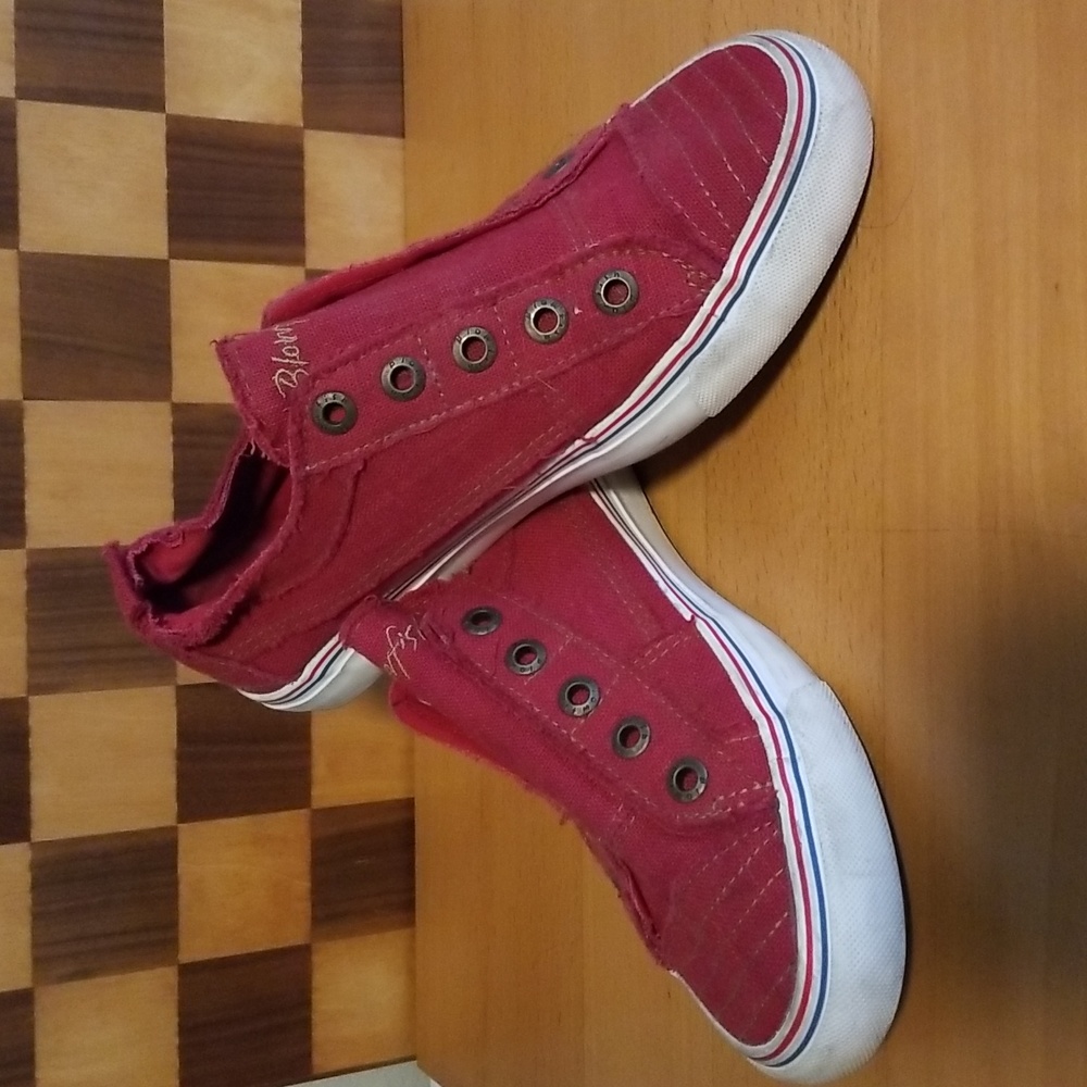 Blowfish red sneakers